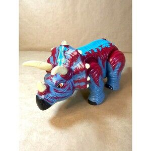 Roaring & Stomping Prehistoric Adventure: 2006 Imaginext Trample Triceratops Toy